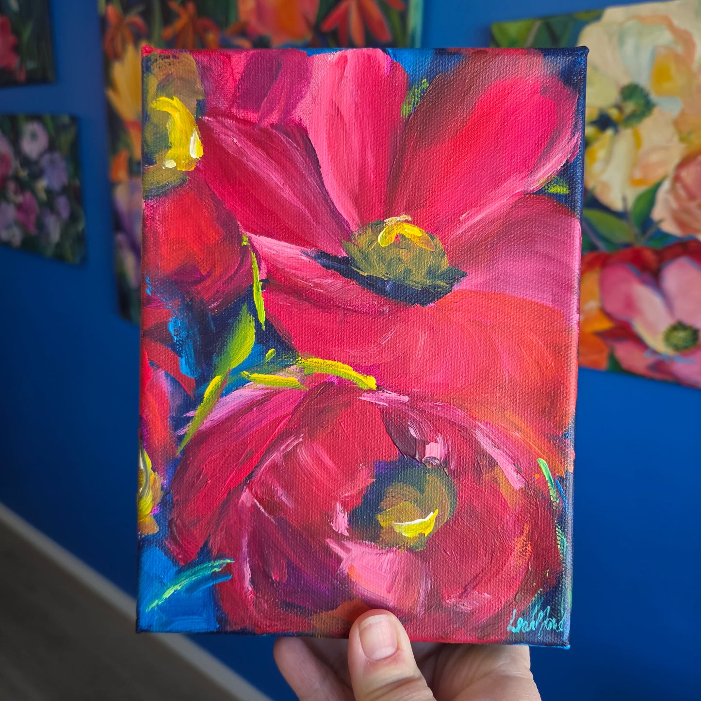 Brushed Blooms