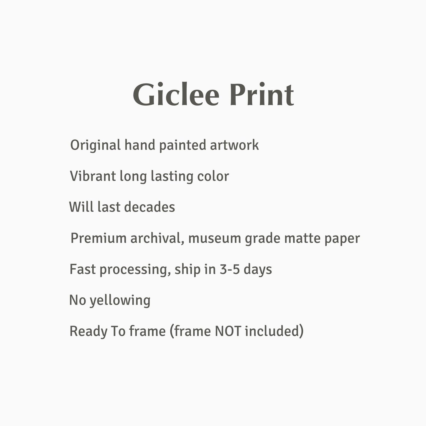 fine art archival print from original hand painted artwork