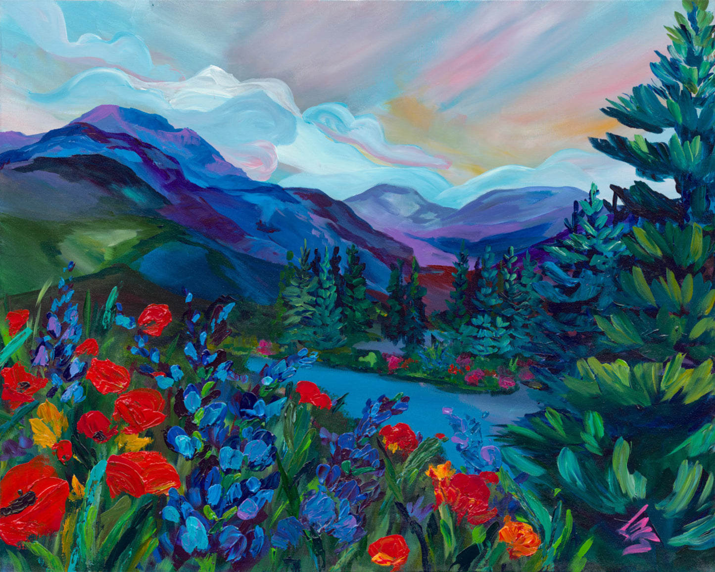 Meet Me Here painting