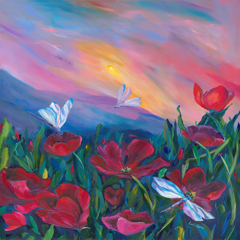 Night in the Fields Print