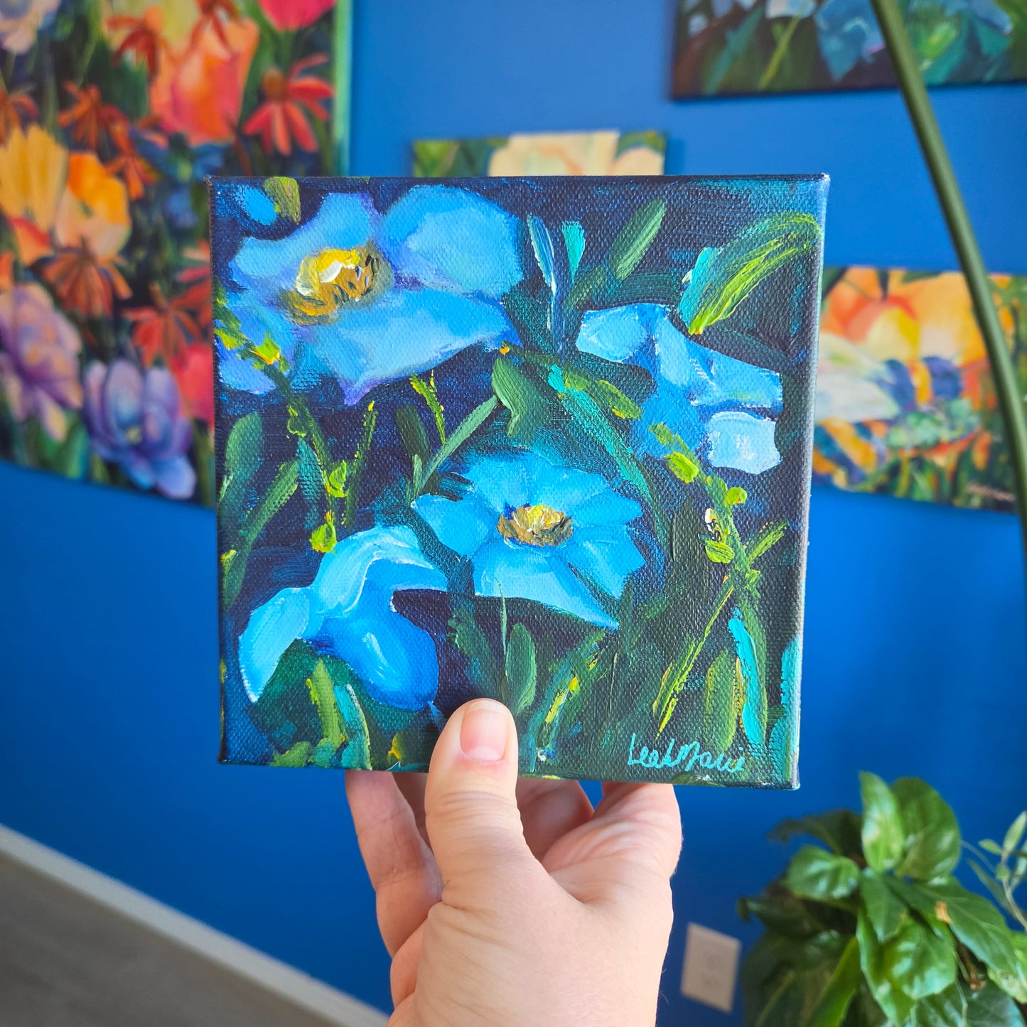 Blue Floral