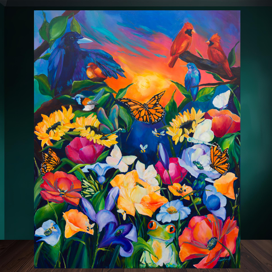 From Darkness, We Bloom Print