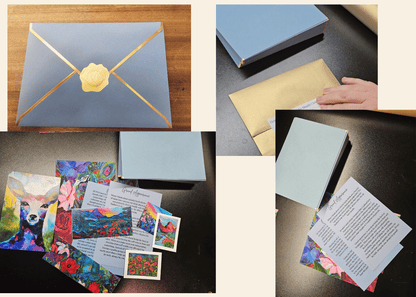 maximalist decor small print full of color and emotion perfect for a gallery wall